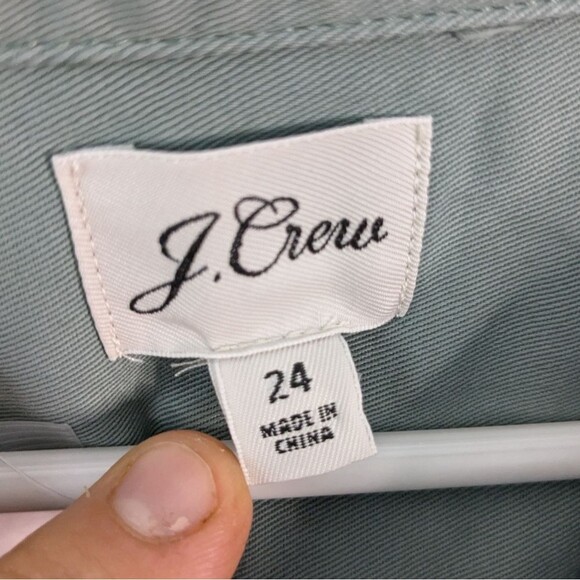 J. Crew Long-sleeve zip-front chino dress Women's Size 24 NWT - Picture 6 of 7